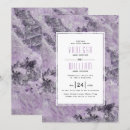 Search for purple geode wedding invitations Trendy