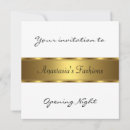 Search for black and gold gala invitations Party