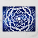 Search for silver foil postcards Blue