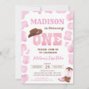 Search for rodeo 1st birthday invitations Wild