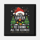 Search for eggnog magnets Likely