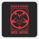 Search for satanic pentagram stickers Satanist