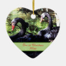 Search for swan christmas tree decorations Heart