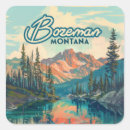 Search for vintage montana stickers Rocky mountains
