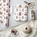 Search for christmas bear wrapping paper Pattern