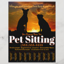 Search for sitting flyers Pet sitting business