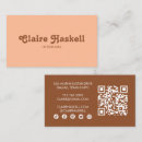Search for peach business cards Minimalist