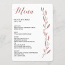 Search for gold foil menus Reception