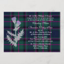 Search for clan tartan invitations Elegant