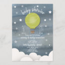 Search for green hot air balloon invitations Clouds