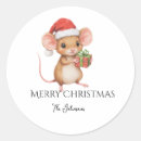 Search for little mouse stickers Watercolor