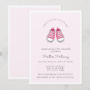 Search for rectangle sneaker invitations Pink