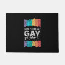 Search for gay pride doormats Rainbow