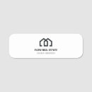 Search for real estate name tags Professional