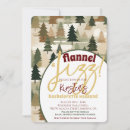 Search for flannel pajama invitations Rustic