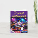 Search for drummer birthday cards Drums