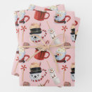 Search for christmas hot chocolate wrapping paper Cocoa