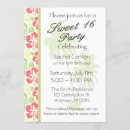 Search for hawaiian luau sweet 16 invitations Beach