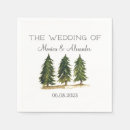 Search for pine tree napkins Winter