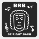 Search for classical music composers stickers Bach