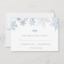 Search for silver snowflakes rsvp cards Elegant