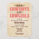 Search for cowboy birthday invitations Ranch