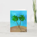 Search for watercolor beach scene cards Palm trees