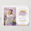 Search for crown thank you cards Princess