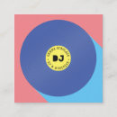 Search for vinyl business cards Deejay