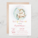 Search for unicorn princess baby shower invitations Watercolor