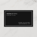 Search for embellished business cards Modern