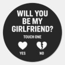 Search for valentines day for her stickers Girlfriend