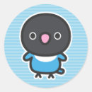 Search for blue collar stickers Bird