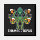 Search for leprechauns magnets Shamrock