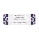 Search for geraniums return address labels Floral