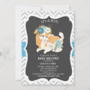 Search for puppy shower invitations Chevron