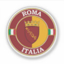 Search for roma flag stickers Italian