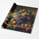 Search for grapes wrapping paper Winery