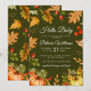 Search for autumn baby shower invitations Fall