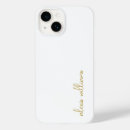 Search for gold script iphone cases Minimalist