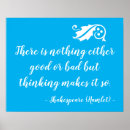 Search for shakespeare posters Blue