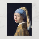 Search for earring postcards Girl with pearl earring