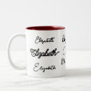Search for signature coffee mugs Elegant