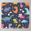 Search for dinosaur art kids posters Cute