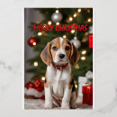 Search for santa beagle christmas cards Dog