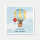 Search for hot air balloon napkins Travel