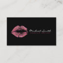 Search for multicolor business cards Makeup artist
