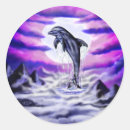 Search for dolphins stickers Pink
