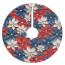 Search for red white and blue tree skirts Xmas