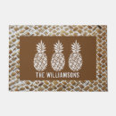 Search for pineapple doormats Tropical